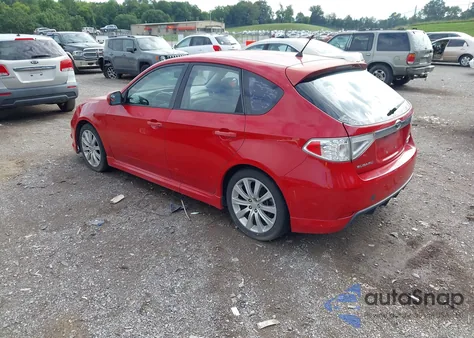 2008 Subaru Impreza Wrx Premium from USA, damaged, VIN JF1GH75668H809406
